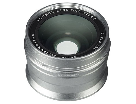 Fujifilm WCL-X100 II 銀色〔X100V X100VI 適用〕原廠廣角轉接鏡