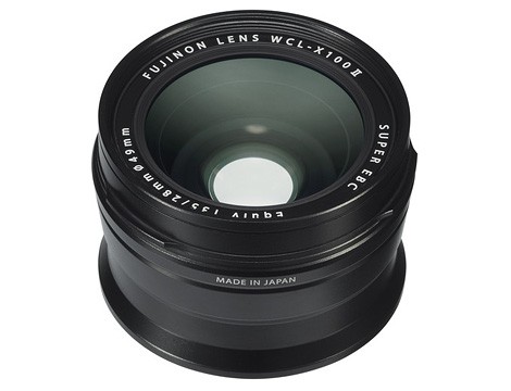 Fujifilm WCL-X100 II 黑色〔X100V X100VI 適用〕原廠廣角轉接鏡