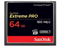 SanDisk Extreme Pro CF 64GB 記憶卡〔160/150MB〕公司貨