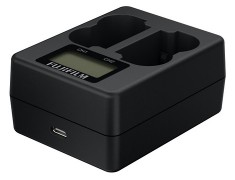 Fujifilm BC-W235〔NP-W235 適用〕原廠雙電池充電器