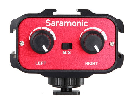 Saramonic 楓笛 SR-AX100 三音頻轉接器 混音器 公司貨