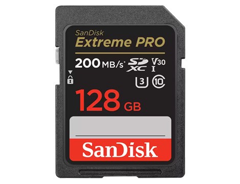 Sandisk Extreme Pro SD 128GB V30 記憶卡〔200MB/s〕公司貨