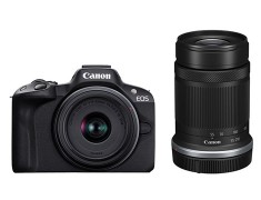 Canon EOS R50 W-Kit 雙鏡組 黑色〔18-45mm + 55-210mm〕公司貨 登錄送禮券+帆布袋 3/31止