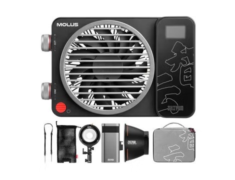 Zhiyun Molus X100 智雲功率王〔Combo套裝〕LED攝影燈 正成公司貨【接受預訂】