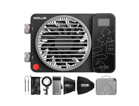 Zhiyun Molus X100 智雲功率王〔Pro套裝〕LED攝影燈 正成公司貨【接受預訂】