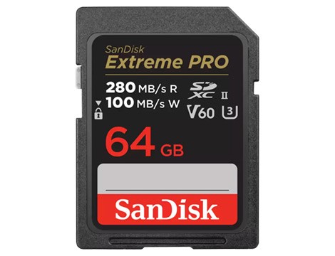 Sandisk Extreme SD 64GB V60 記憶卡〔280MB/s〕公司貨