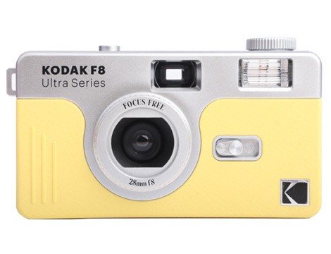 Kodak Ultra F8 黃色 復古底片相機 傻瓜相機